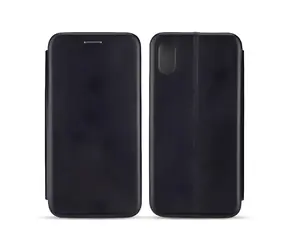 Beline Book Magnetische Hülle für Apple iPhone X, schwarz / Klapphülle / Magnetisch