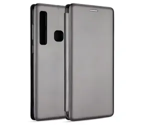 Beline Book Magnetische iPhone XS Max Hülle silber / Klapphülle / Magnetisch