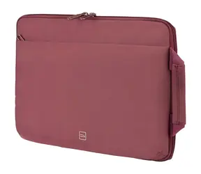 Tucano Sandy Sleeve, bordeauxrot / Laptopfach / 13"-14" / Neopren / Vordertasche
