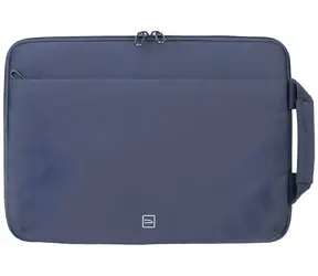 Tucano Sandy Sleeve 13"-14" blau / Laptoptasche / Neopren / 4 mm / Vordertasche / Doppelreißverschluss