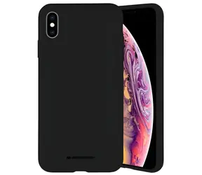 Mercury Silikonhülle für Samsung Galaxy S20 Ultra G988, schwarz / Silikon / Unterstützt kabelloses Laden