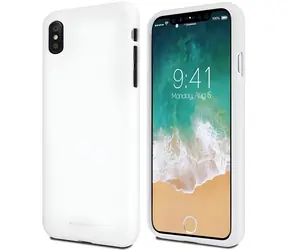 Mercury Soft Feeling iPhone Xs Max Hülle weiß / TPU