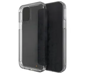 Gear4 Wembley Flip Wallet transparent / Brieftaschenhülle / Apple iPhone 12/12 Pro