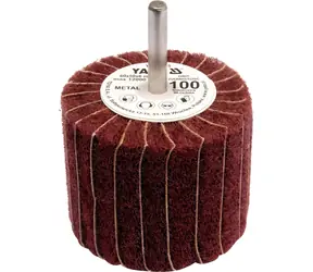 YATO Radial-Lamellenscheibe 60x50 mm P-200 / Schleifscheibe / Schaftdurchmesser 6 mm