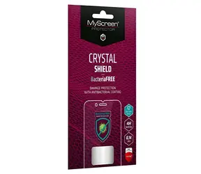 MyScreen Crystal Shield BacteriaFree / Schutzfolie / Samsung Galaxy S24 FE / Antibakteriell / mit Applikator