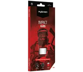 MyScreen Protector ImpactGLASS schwarz / Schutzglas / für Apple iPhone 13 mini / Hybrid / 8H