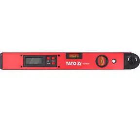YATO Wasserwaage mit digitalem Winkelmesser / Wasserwaage / digital / 400 mm