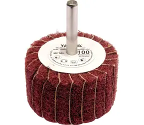 YATO Fächerscheibe radial 50x30 mm / Körnung P-150 / Schaftdurchmesser 6 mm