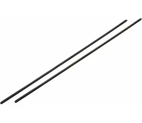 Compass Scheibenwischerblatt 710 mm schwarz / Ersatzwischerblatt / Für Flachwischer / 2 Stück