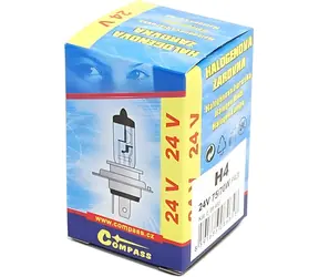 Compass H4 / Autolampe / 24V / 75/70W / P43t