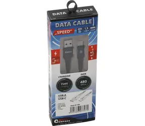 Compass SPEED Ladekabel USB-A - USB-C / Ladekabel / 1,5 m