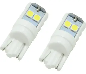 Compass -LED-Lampe T10, 6 LEDs, 3030, weiß / Autolampe / 12 V / 2 Stück