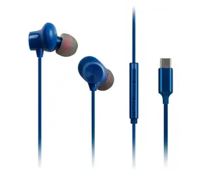 Panasonic RP-TCM225DEK blau / In-Ear-Kopfhörer mit Mikrofon