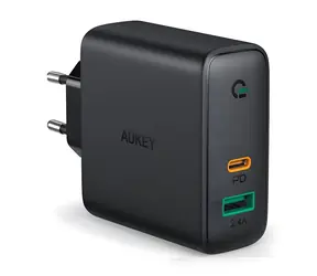 PA-D1 Netzwerk-Ladegerät 2x USB / USB-A + USB-C / Power Delivery 30W / 5,4A / Dynamische Erkennung