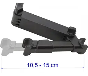 Compass ARM / Auto-Tablet-Halterung / Für Kopfstütze / Verstellbarer Winkel / Bis zu 10,1 Zoll