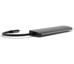 4smarts HUB 6in1 USB-C DeX grau / USB-C / 2x USB-A 3.0 / HDMI 4K / SD/MicroSD / PD 100W