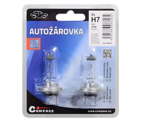 Compass H7 12V 100W / Autolampe / PX26d / 2 Stück