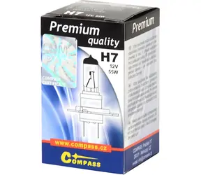 Compass H7 Premium / Autolampe / 12V / 55W / PX26d