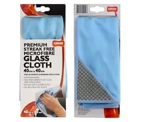 Compass Glasreinigungstuch MIKROFASER / Mikrofasertuch / 40 x 40 cm