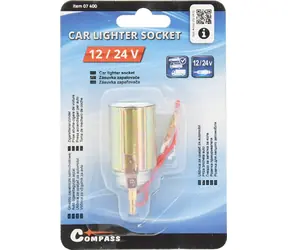 Compass Zigarettenanzünderbuchse 12/24V / Zigarettenanzünderbuchse / 12V/24V