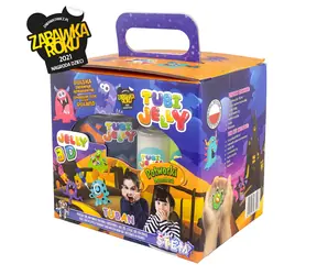 Tuban Kreativset Tubi Jelly Kleines Aquarium mit Monstern / 6 Farben