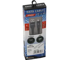 Compass SPEED Ladekabel USB-A - Micro-USB / Ladekabel / 1,5 m
