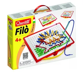 QUERCETTI Stickset Filo / ab 3 Jahren / Kunststoff / Farbmix
