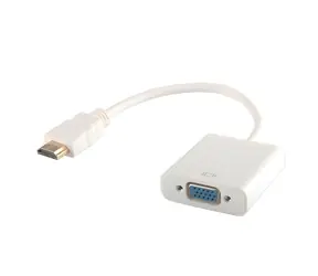 CL-201 weiß / Adapter / HDMI (M) - VGA (F) / max. 1920×1200