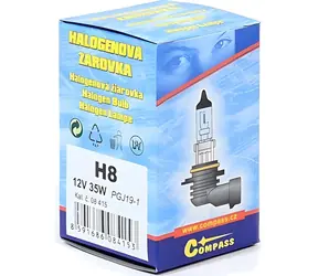 Compass Glühbirne H8 / 12V / 35W / Fassung PGJ19-1