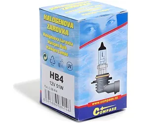 Compass HB4 51W / Autolampe / 12V / P22d / Verpackung