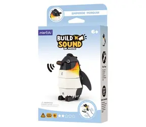 MIEREDU 3D-Puzzle Pinguin / Bauen und zuhören