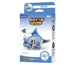 MIEREDU 3D-Puzzle mit Delfin-Sound / Lernpuzzle