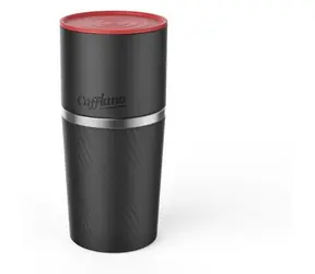 Cafflano Klassic Schwarz / Tragbare Kaffeemaschine