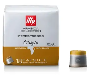 Illy iperEspresso Arabica Selection Äthiopien 18 Stück / Kapselkaffee