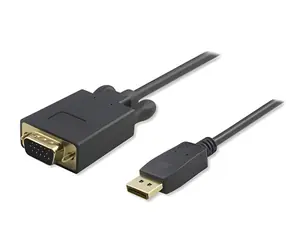 PremiumCord DisplayPort - VGA-Kabel Stecker/Stecker schwarz / DisplayPort-Kabel / 2 m