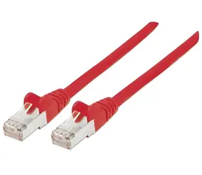 Intellinet Patchkabel Cat5e 5 m rot / Patchkabel / S/FTP / RJ45-RJ45 / vergoldete Kontakte