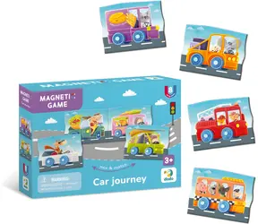 DODO Magnetspiel Autofahrt / Magnete / 8 Stück / ab 3 Jahren