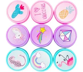 ASTRA Duftstempel für Mädchen / Stempel für Kinder / 9 Stück / fruchtiger Duft