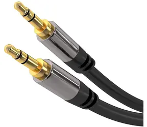 PremiumCord HQ Kabel, 3,5-mm-Klinkenstecker - 3,5-mm-Klinkenstecker / Verbindungskabel / Stereo / Geschirmt / Stecker/Stecker / 5 m