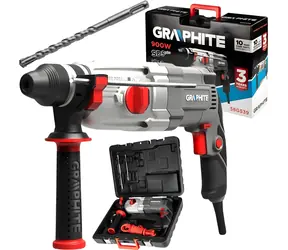 Graphite 58G539 / Schlagbohrmaschine / SDS+ / 900 W / 230 V / Koffer