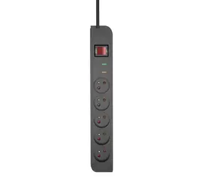 TB Touch Energy Überspannungsschutz 1,5 m / Verlängerungskabel / 5 Steckdosen / Netzschalter / 2300 W