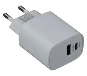 iGet PA20 weiß / Netzteil / USB-C + USB-A / 20 W / Power Delivery