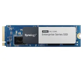 Synology SNV5420-400G / SSD / M.2 NVMe PCIe 3.0 x4 / Lese-/Schreibgeschwindigkeit: 3000 und 650 MB/s / IOPS: 225.000 und 45.000 / MTBF: 1,8 Mio. h