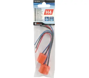 Compass Keramikfassung für H4-Autolampen / Fassung / 2er-Set