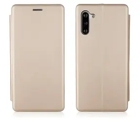 Beline Book Magnetische Schutzhülle in Gold / Buchform für Samsung Galaxy Note10 (SM-N970) / Magnetverschluss
