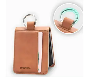 Mercury Basic Diary Hülle für Samsung Galaxy Z Flip7, hellbraun