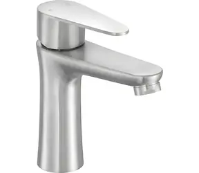 Fala STEELY 2 / Spültischarmatur / Edelstahl SUS304 / Keramikkartusche / Höhe 16 cm