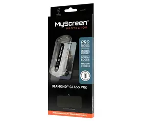 MyScreen Diamond Glass Pro Fit Frame / Schutzglas / Samsung Galaxy S25 / mit Montagerahmen
