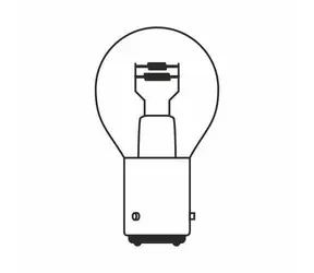 Compass P21/4W 12V 21/4W / Autolampe / BAZ15d / Verpackung