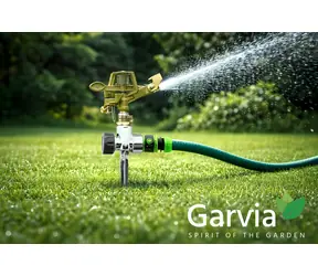 Garvia Pulse Metall-Regner / Regner / 360° drehbar / Reichweite 26 m / Zinkspitze